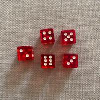 Set 5 Dadi da gioco classici