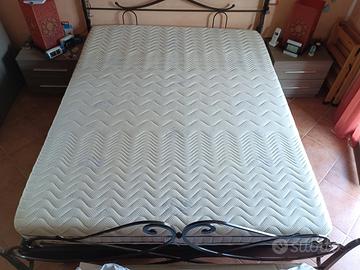 Materasso in schiumato speciale e rete  200x160 cm