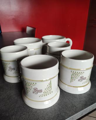 Tazze ceramica "Premiato forno" vintagen