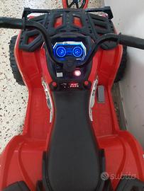  quod elettrico per bambini come nuovo