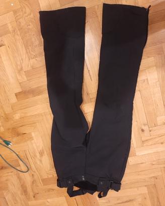 reush pantaloni sci uomo neri