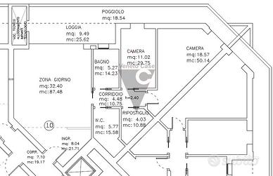 CAMPONOGARA - NUOVO BICAMERE CON TERRAZZO