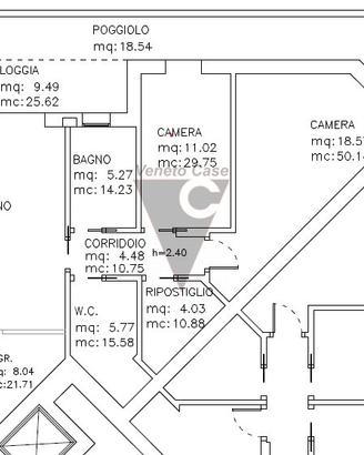 CAMPONOGARA - NUOVO BICAMERE CON TERRAZZO