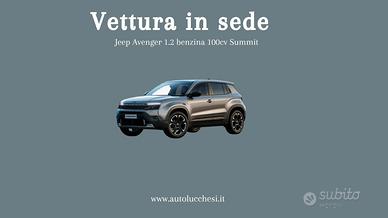 Jeep Avenger 1.2 Turbo 100 CV Summit