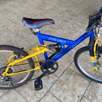 Bicicletta con ammortizzatori da bambino Mtb