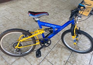 Bicicletta con ammortizzatori da bambino Mtb