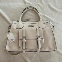 Borsa spaziosa bianca Coveri Collection