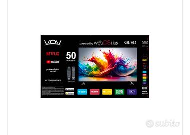 SMART TV 50" VOV QLED VLED-WB5024QLED QLED