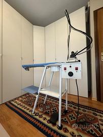 Asse da stiro con caldaia aspirato Brook