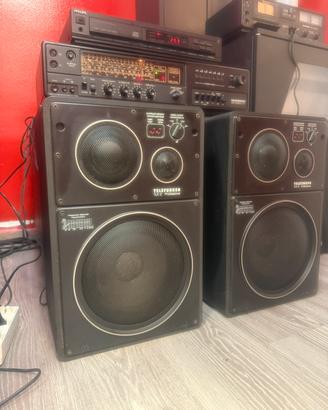 Casse diffusori monitor telefunken tlx2 perfette