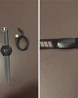 Garmin 245 con fascia cardio
