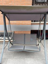 Dondolo da giardino 3 posti