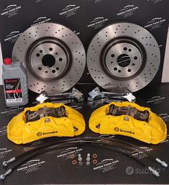 Impianto Frenante Maggiorato 350 Brembo 6 Pompanti