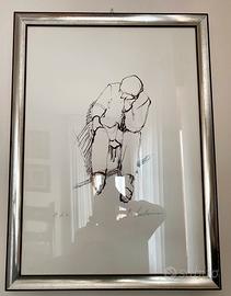 Coppia di Quadri d'Arte - Litografie