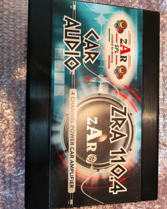 Amplificatore Zar spl car audio 110.4