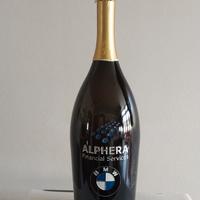 Bottiglia da collezione con logo BMW