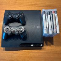 PlayStation3 - 250 GB + 1 controller + 6 giochi