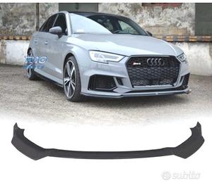 SPOILER LIP AUDI A3 S LINE SEDAN 17-20 LOOK RS3