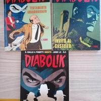 3 fumetti Diabolik