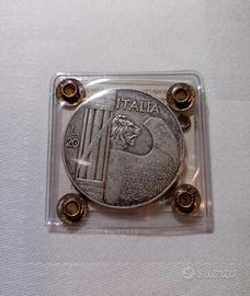 20 lire elmetto periziata 