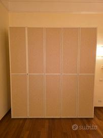 armadio in legno 10 ante trattabile