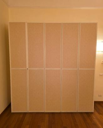 armadio in legno 10 ante trattabile