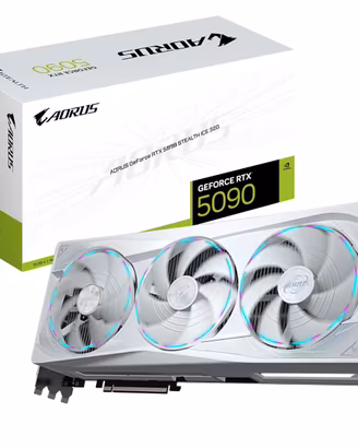 Gigabyte AORUS RTX 5090 STEALTH ICE 32GB GDDR7