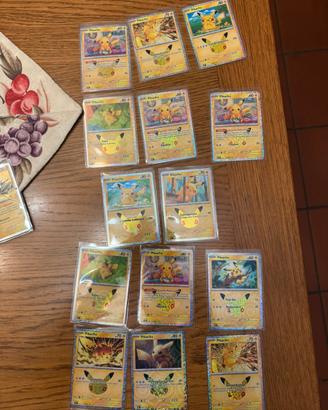 Carte pikachu trentesimo