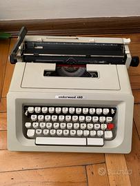 Macchina da scrivere underwood 460