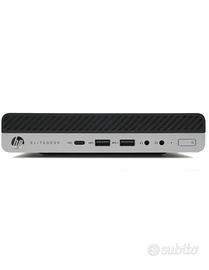 HP EliteDesk 800 G4 Mini Computer i3-8100 8gb ram