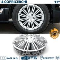 4 Copricerchi per FORD 13 Pollici CoppetteSilver
