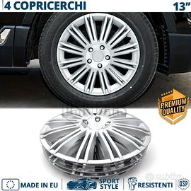 4 Copricerchi per FORD 13 Pollici CoppetteSilver