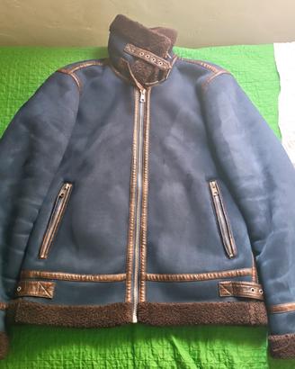 giacca blu navy zara effetto velluto