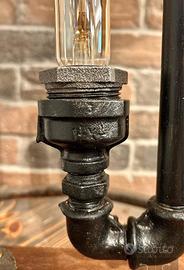 Lampada da tavolo design Edison - industrial