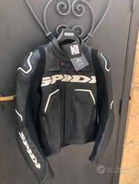 Giacca in pelle spidi