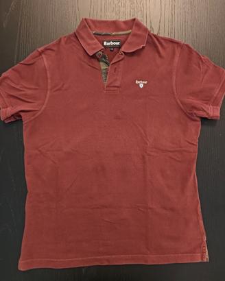 Polo Barbour Taglia M  - Colore Bordeaux