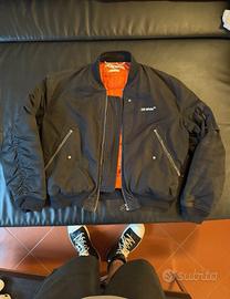 Giacca bomber off white