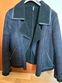 Giaccone montone ecologico nero