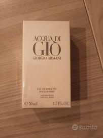 profumo acqua di gio nuovo 