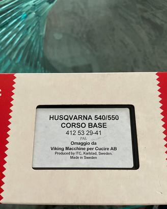 Cassetta corso macchina da cucire