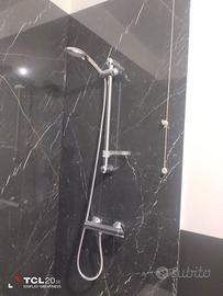 Asta doccia con miscelatore