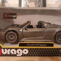 Modellino Porsche 918 Spyder scala 1/24