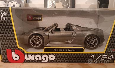 Modellino Porsche 918 Spyder scala 1/24