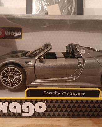 Modellino Porsche 918 Spyder scala 1/24