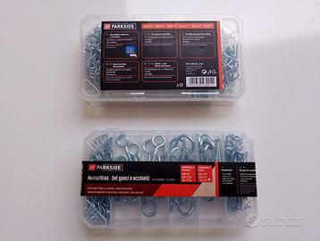 Set ganci e occhielli – 2 confezioni da 151 pezzi