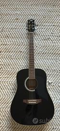 Chitarra acustica EKO nera