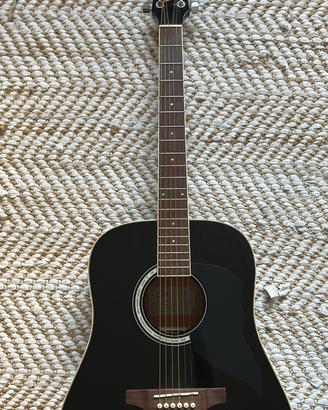 Chitarra acustica EKO nera