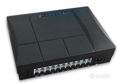 Centralino Telefonico Analogico 2 linee 8 interni