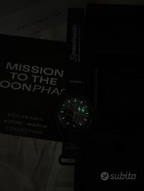 orologio swatch mission to the moonphase originale