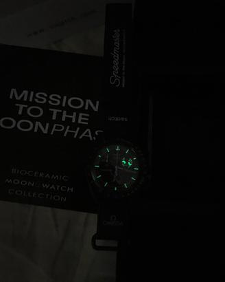 orologio swatch mission to the moonphase originale